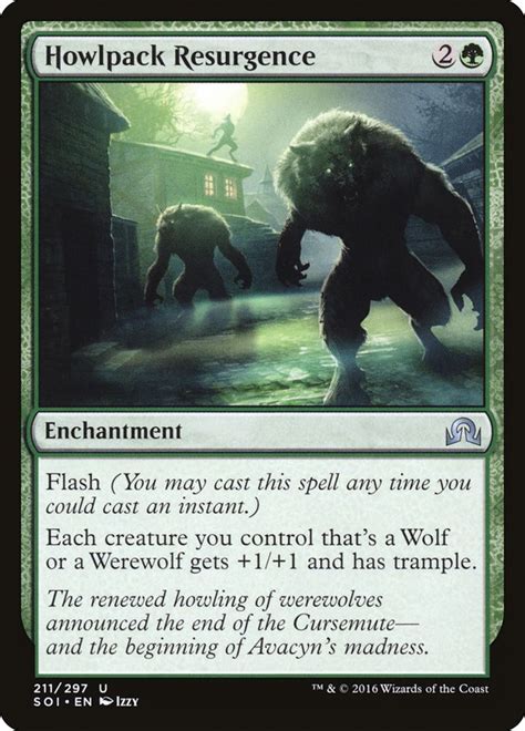 The enchantment of the werewolf spell